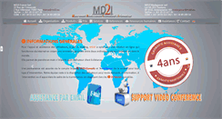 Desktop Screenshot of md2i.eu